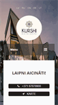 Mobile Screenshot of kurshihotel.lv